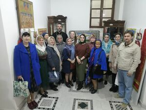 Выставка работ золотошвейной мастерской